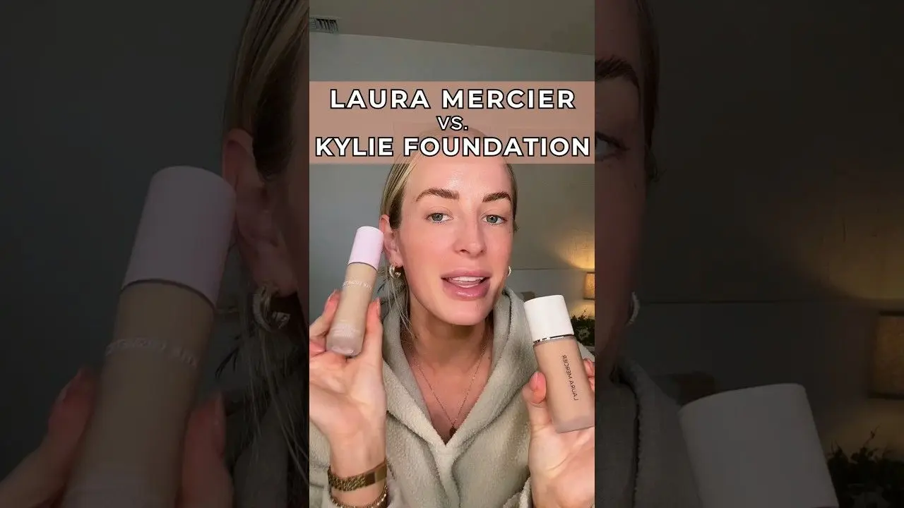 Laura Mercier vs Kylie Foundation: Epic 7-Hour Wear Test