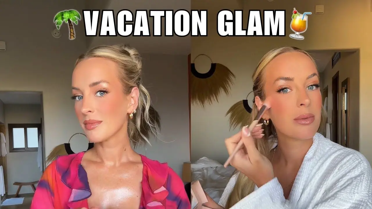 Night Time Tropical Vacation Glam: Complete Tutorial
